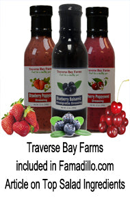 The Famadillo.com website Includes Traverse Bay Farms in an Article on Top Salad Ingredients