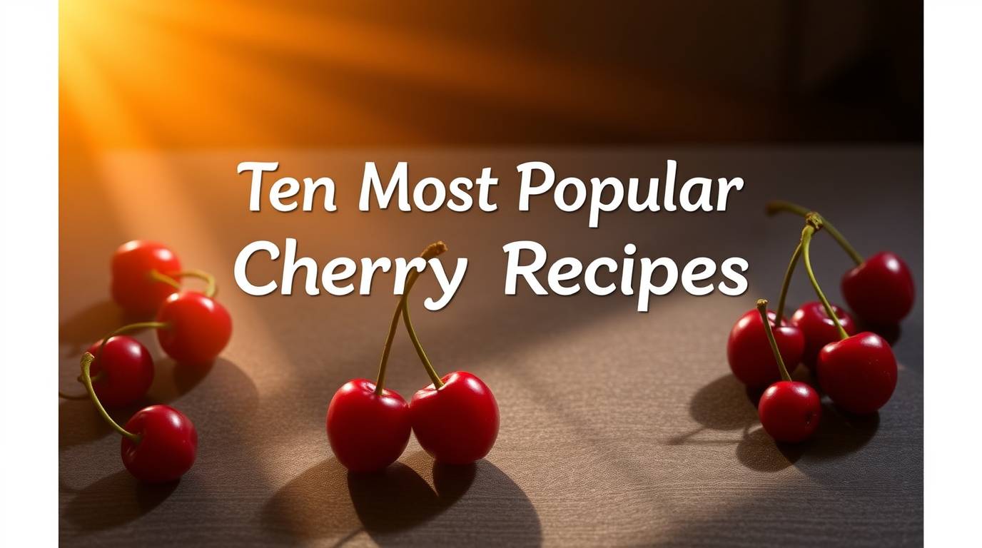 What Are the Ten Most Popular Cherry Recipes?
