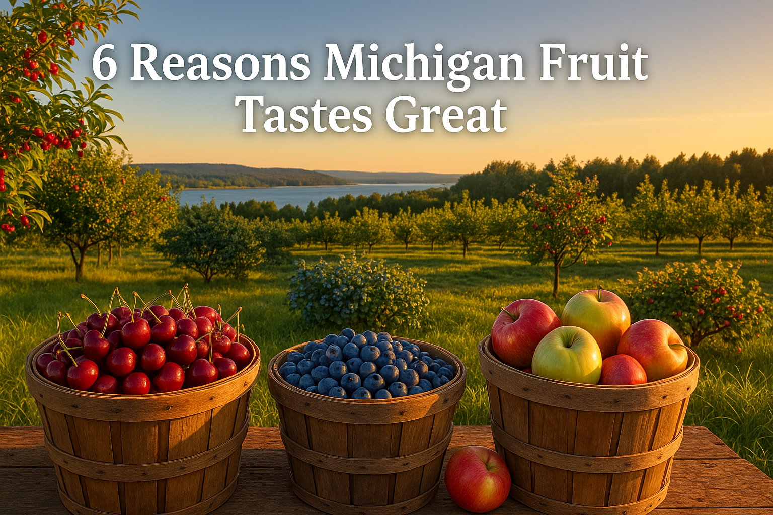 6 Reasons Michigan Fruit Tastes Great