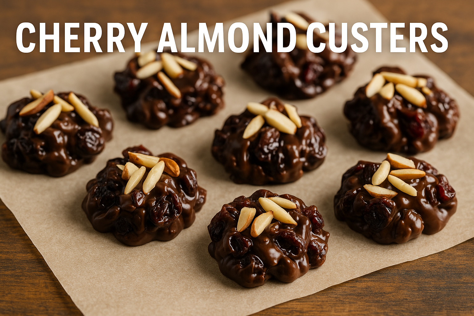 Great Tasting Cherry Almond Clusters