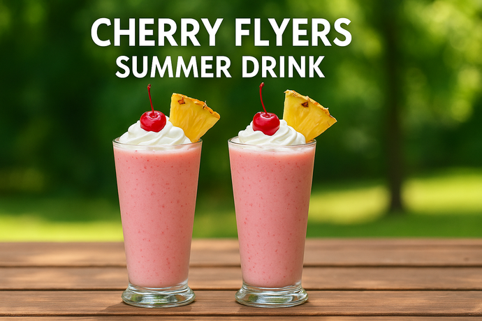 Cherry Juice Flyers - Summer Drink