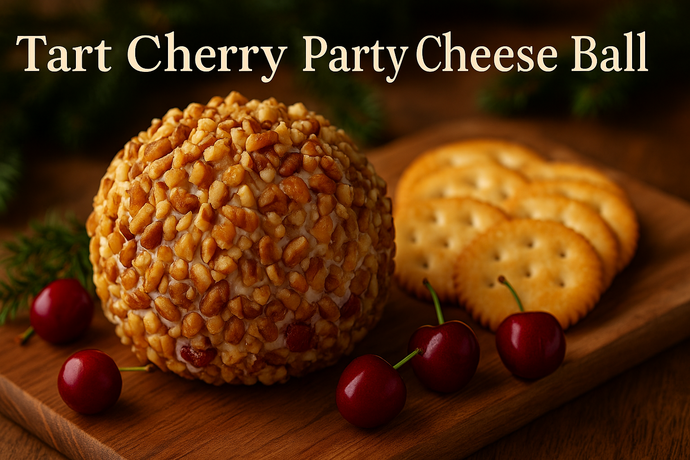 Tart Cherry Party Cheese Ball Recipe
