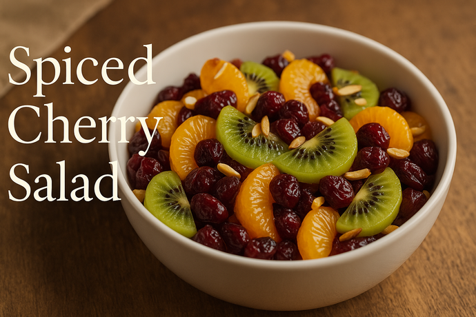 Tart Cherry Recipes - Spiced Dried Cherry Salad