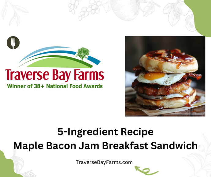 Maple Bacon Jam Breakfast Sandwich