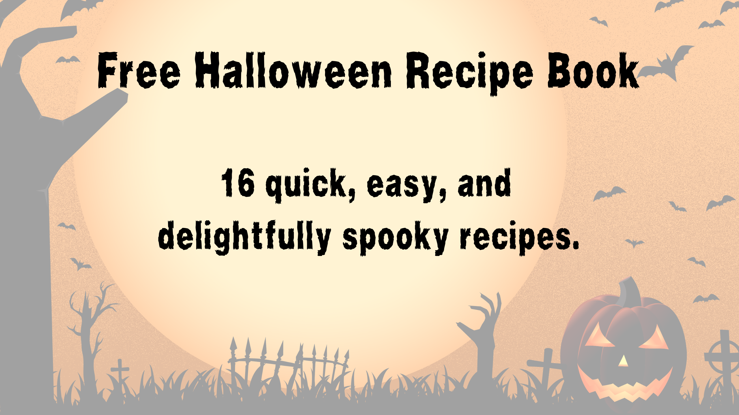 Free Halloween Recipe Cookbook from Traverse Bay Farms