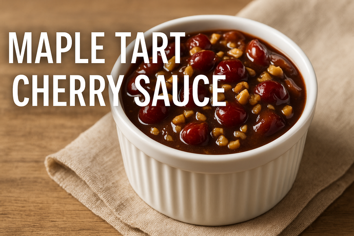 Maple Tart Cherry Sauce