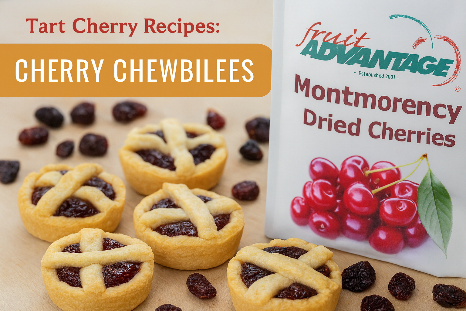 Tart Cherry Recipes: Cherry Chewbilees