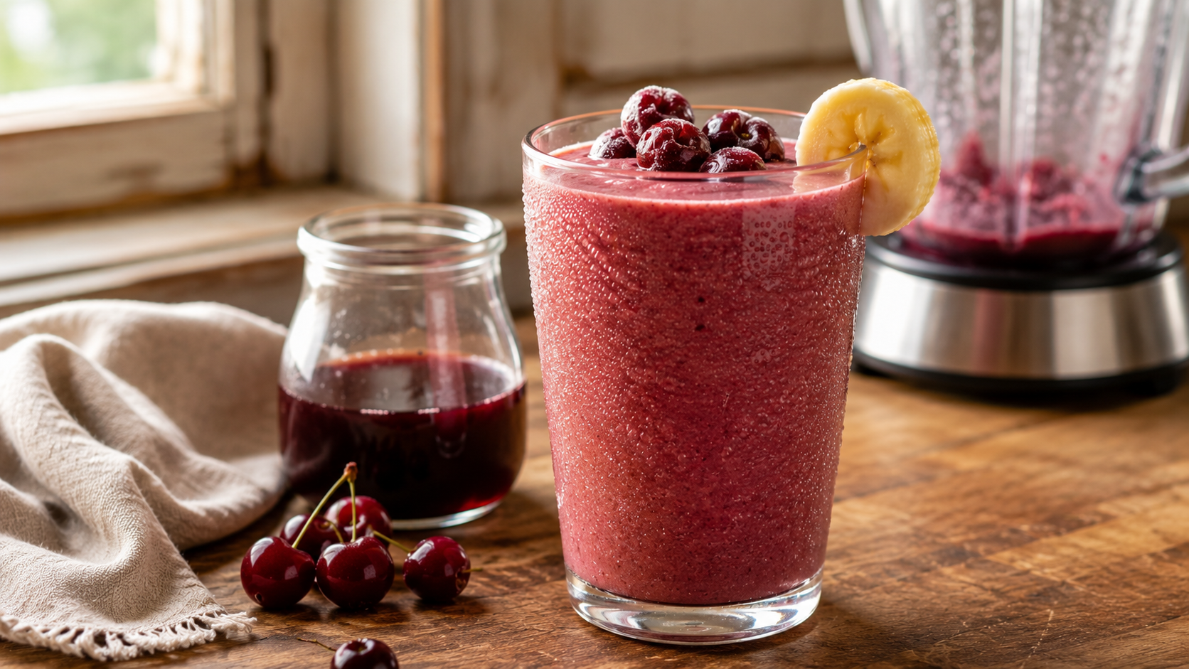 Tart Cherry Recovery Smoothie