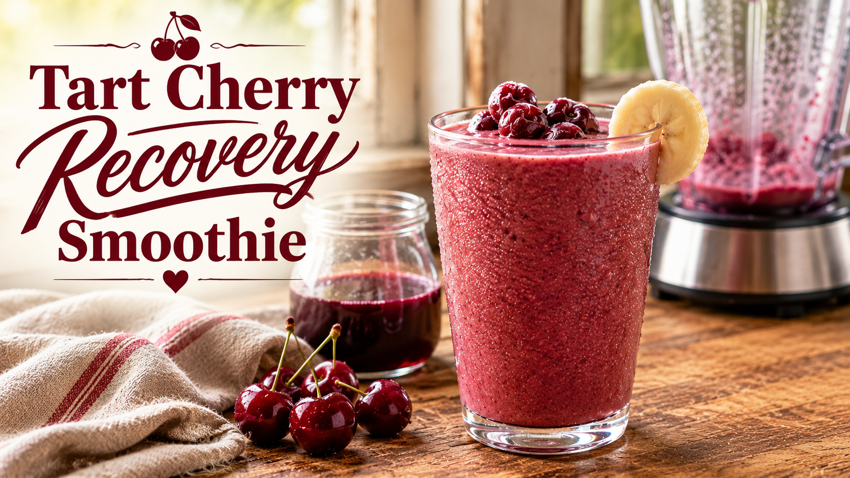 Tart Cherry Recovery Smoothie