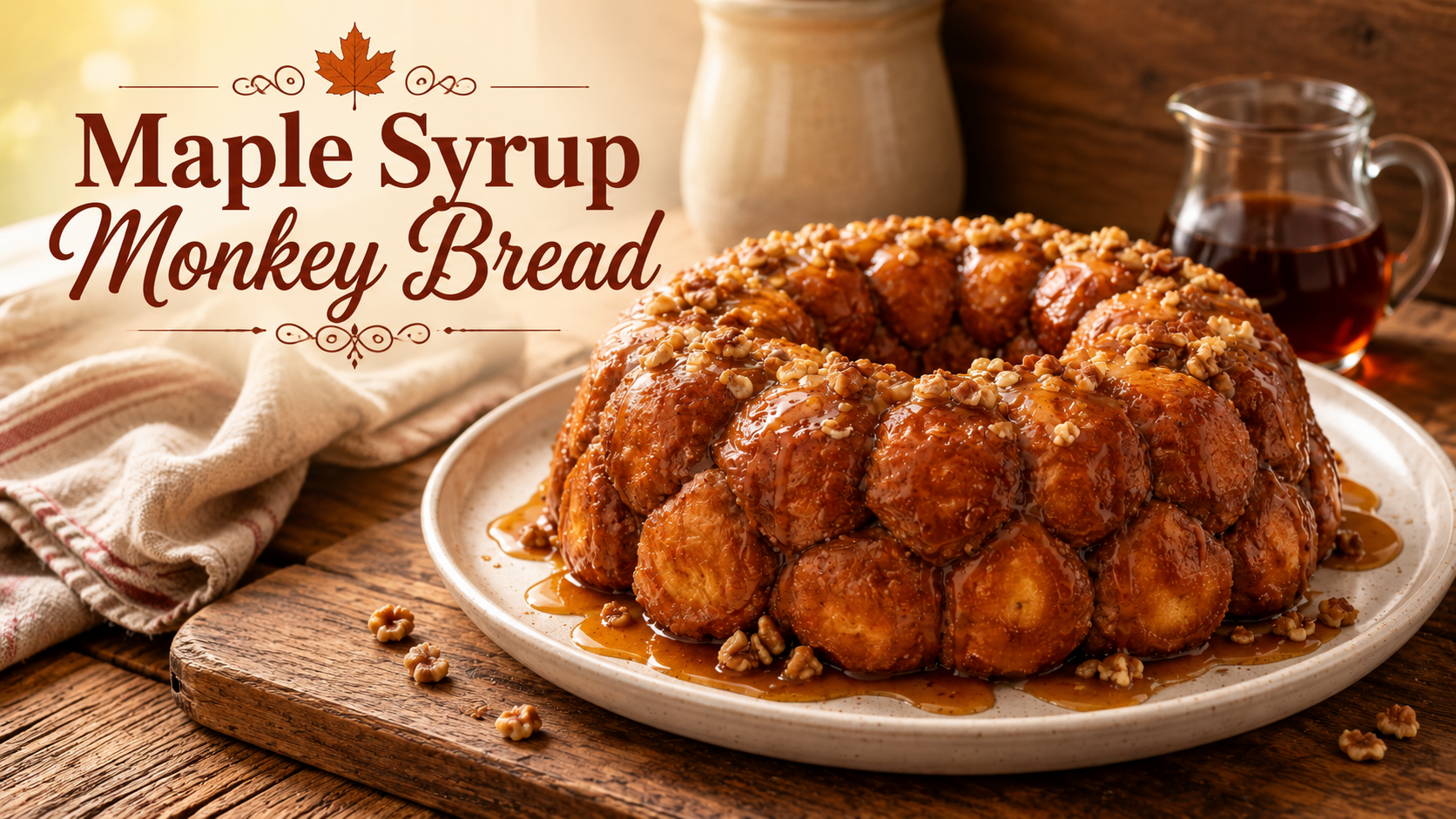Maple Syrup Monkey Bread
