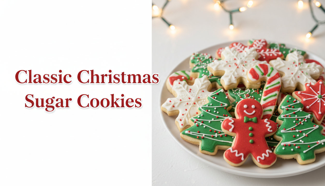 Classic Christmas Sugar Cookies