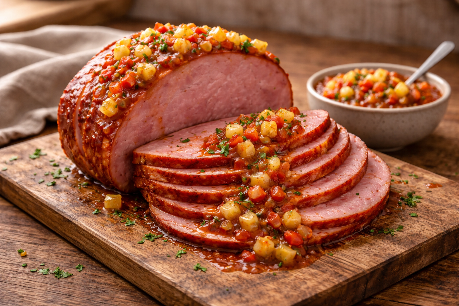 Kickin' Pineapple Ham