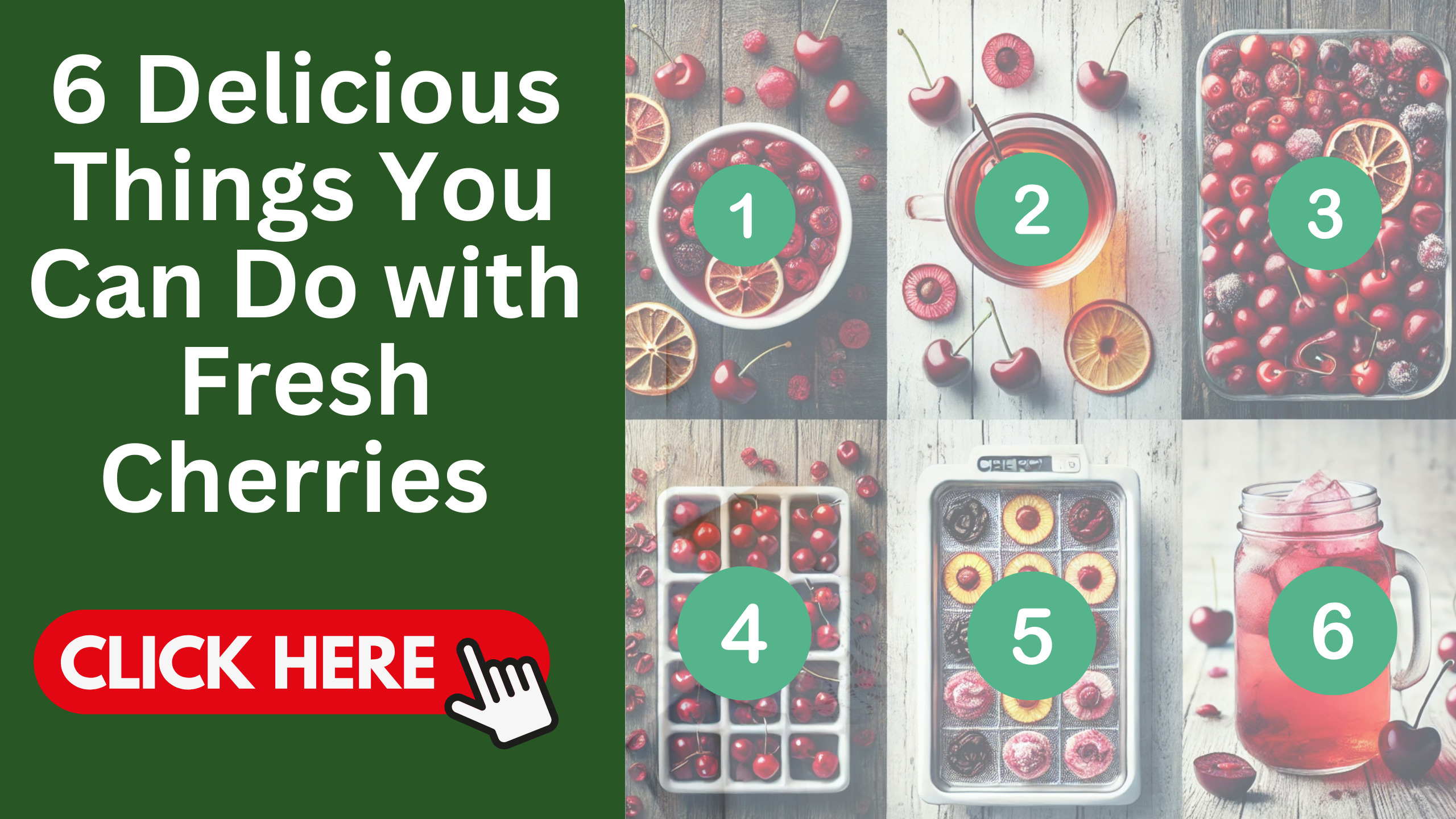 6 Delicious Things You Can Do with Fresh Cherries (That Go Beyond Snacking)