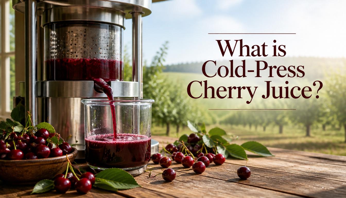 What is Cold-Pressed Cherry Juice?