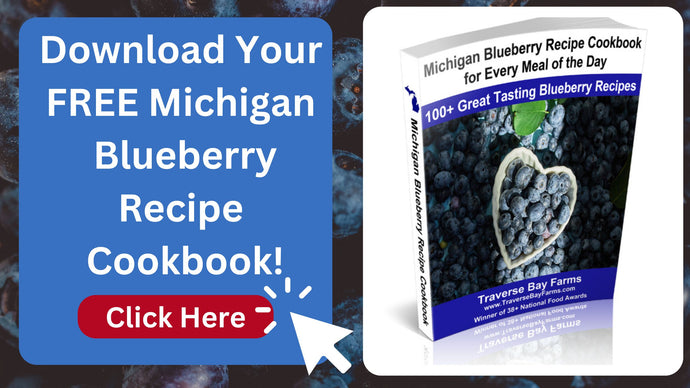 FREE Michigan Blueberry Recipe Cookbook!