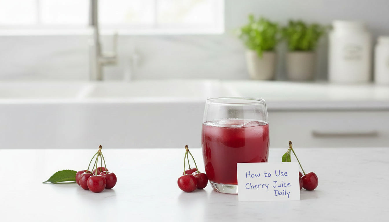 How to Use Tart Cherry Juice Concentrate Daily