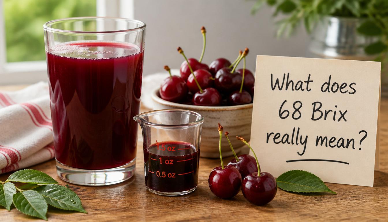 What Does 68 Brix Mean in Tart Cherry Juice Concentrate?