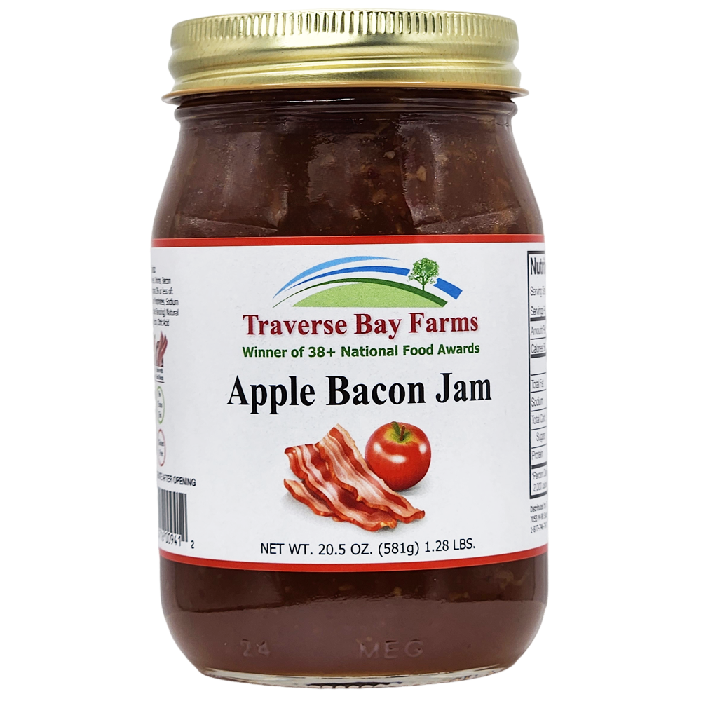Apple Bacon Jam - 20.5 Oz. - Traverse Bay Farms Main image
