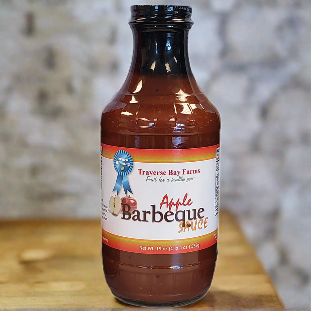 Apple BBQ Sauce, 19 oz. - Traverse Bay Farms