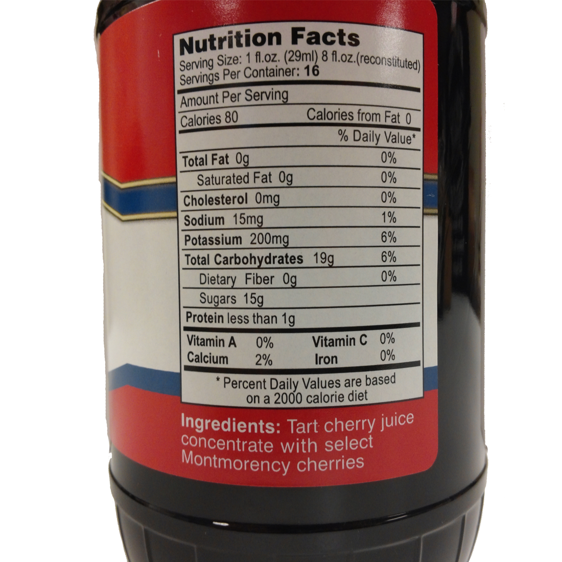 12 Bottles - Michigan-grown, Tart Cherry Juice Concentrate - Traverse Bay Farms