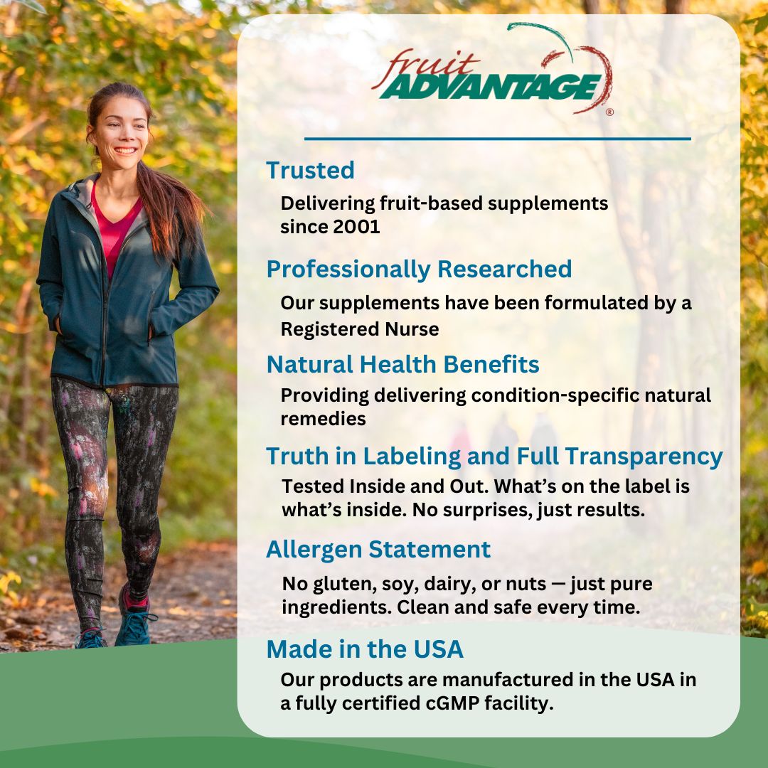 Fruit Advantage Cherry Prime - Tart Cherry, Glucosamine & Chondroitin - Traverse Bay Farms