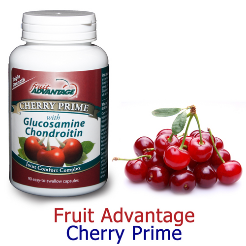 Large image of Fruit Advantage Cherry Prime Joint Comfort Complex with Glucosamine Chondroitin. 1 of 11