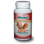 Fruit Advantage pomegranate dietary supplement bottle on a white background