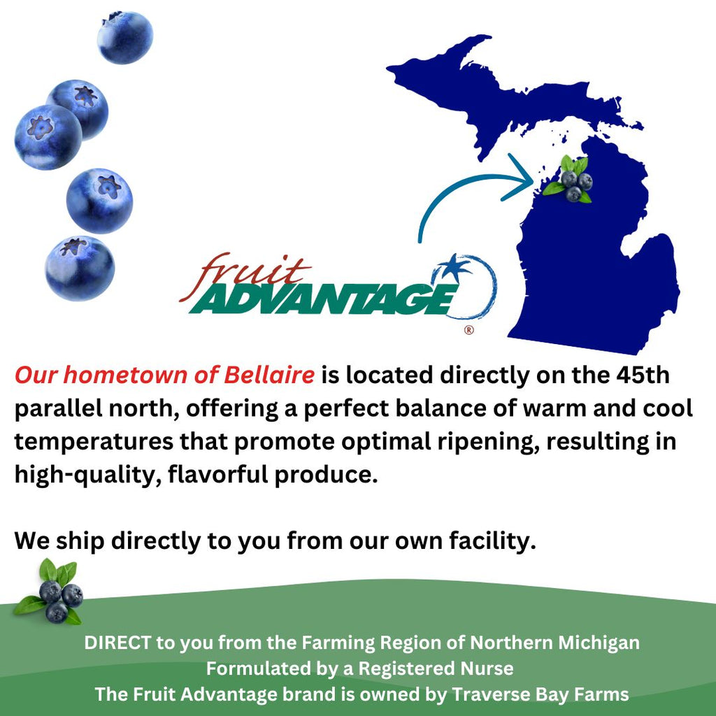 Wild Blueberry Brain Support - Traverse Bay Farms