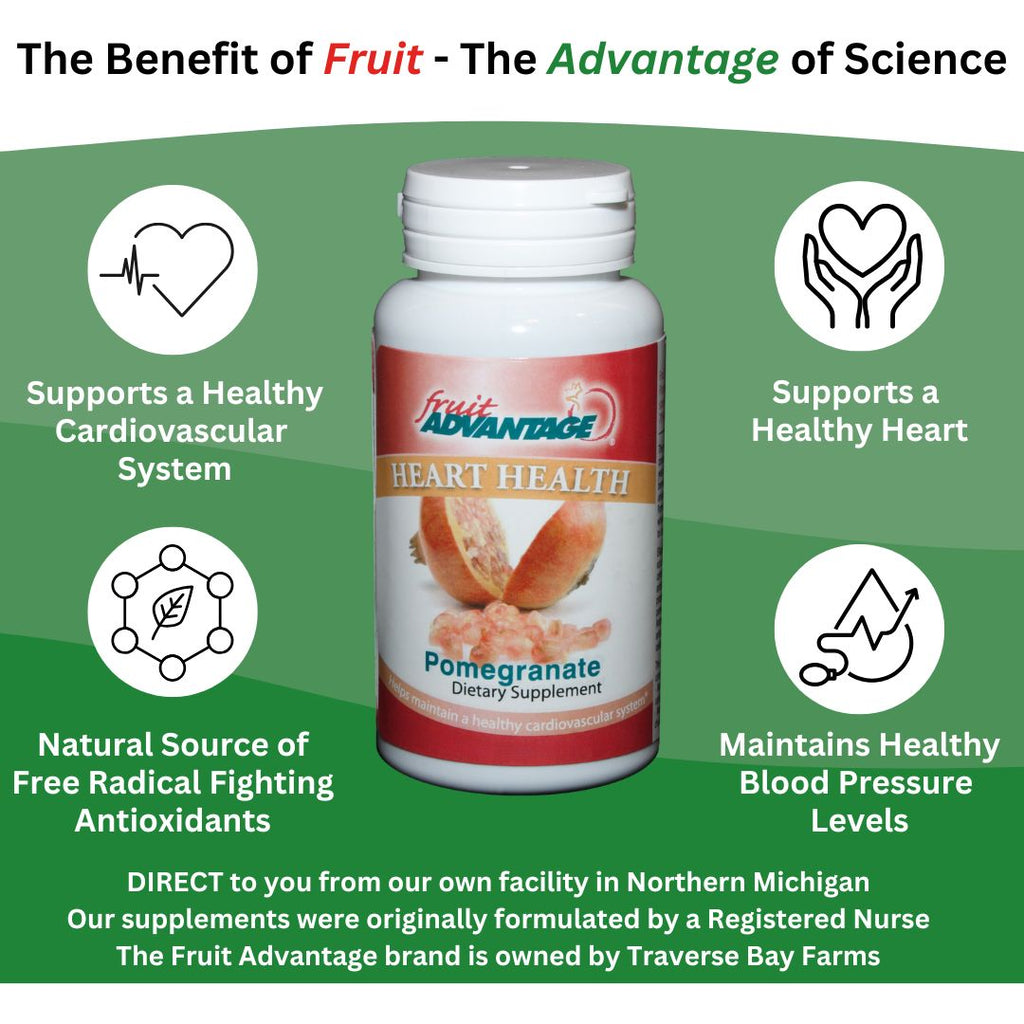 Pomegranate Heart Health - Traverse Bay Farms