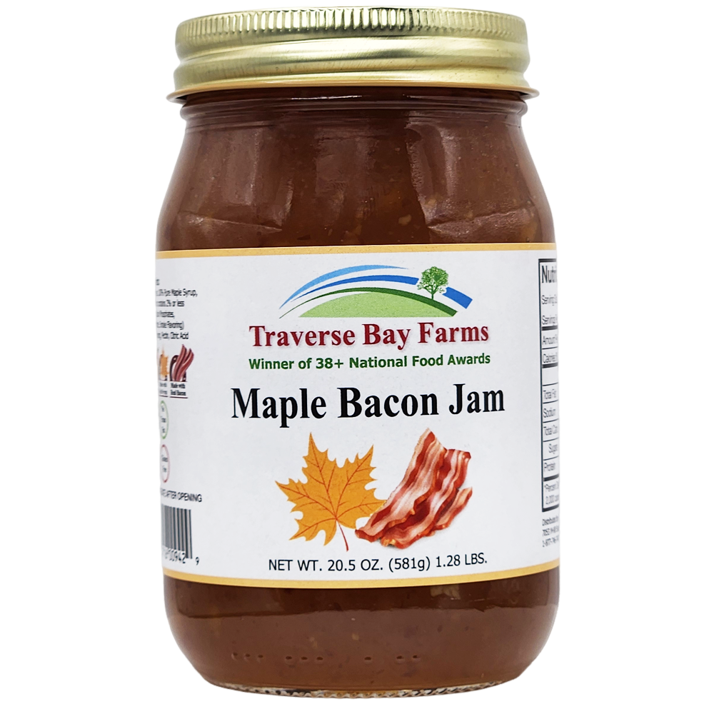 Maple Bacon Jam - 20.5 Oz. - Traverse Bay Farms Main image