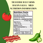 Bacon Salsa - Mild, 16 oz - Traverse Bay Farms