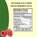 Red Raspberry Salsa - Medium, 16 oz - Traverse Bay Farms