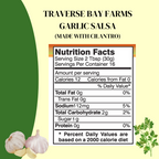 Garlic Salsa - Medium, 16 oz - Traverse Bay Farms