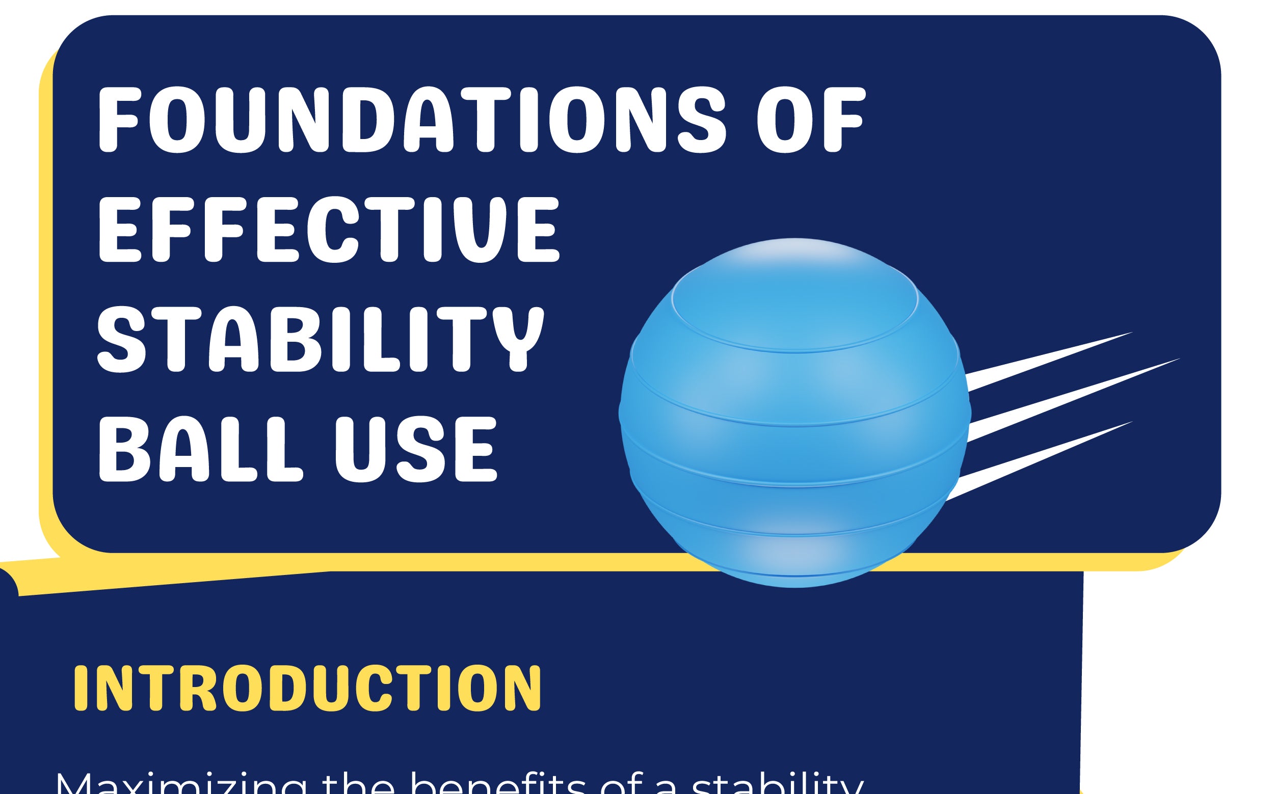 Foundations of Effective  Stability Ball Use - Traverse Bay Farms Main image