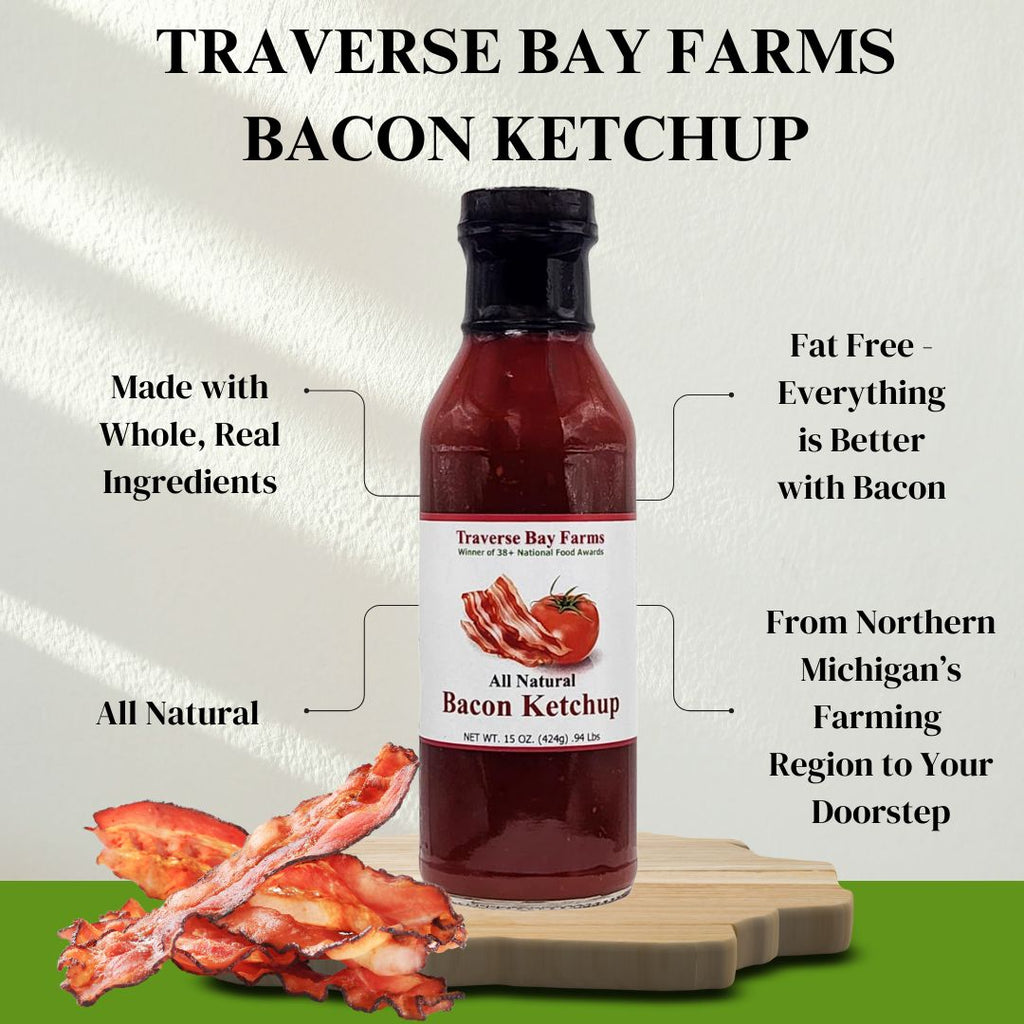 Bacon Ketchup - 15 Oz. - Traverse Bay Farms