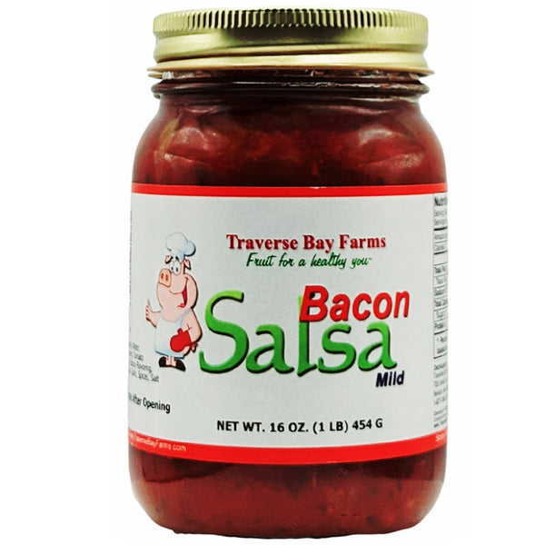 Bacon Salsa - Mild, 16 oz - Traverse Bay Farms