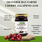Cherry Jalapeno Jam - 15 oz. - Traverse Bay Farms