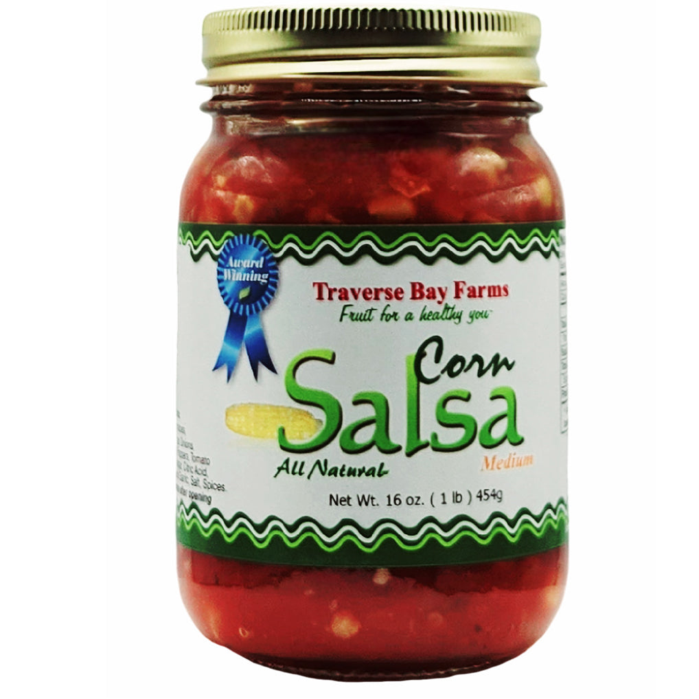 Corn Salsa - Medium, 16 oz - Traverse Bay Farms
