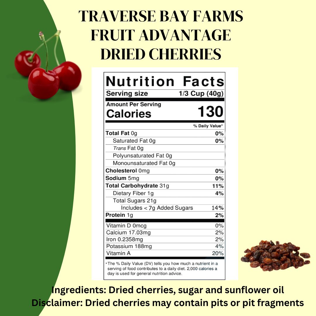 4 LBS - Dried Cherries Secondary image