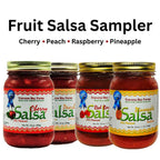 Fruit Salsa Sampler, 4 - 16 oz jars - Traverse Bay Farms
