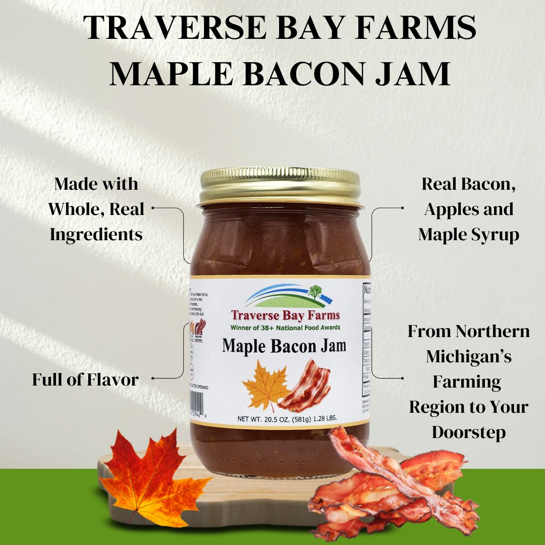 Maple Bacon Jam - 20.5 Oz. - Traverse Bay Farms