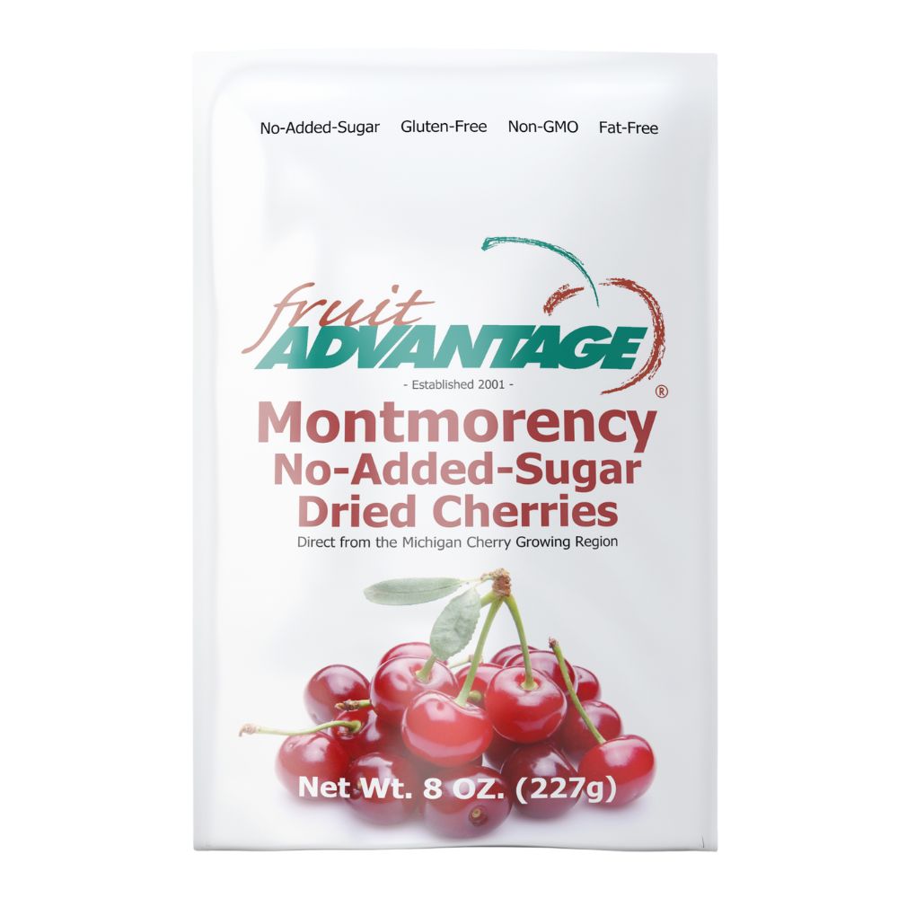 Natural (No-Added-Sugar) Dried Tart Cherries - 8 oz bag - Traverse Bay Farms Main image