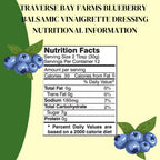 Blueberry Balsamic Vinaigrette Dressing, 12 oz. - Traverse Bay Farms