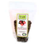 Dark Chocolate Covered Dried Cranberries, 8 oz. - Traverse Bay Farms