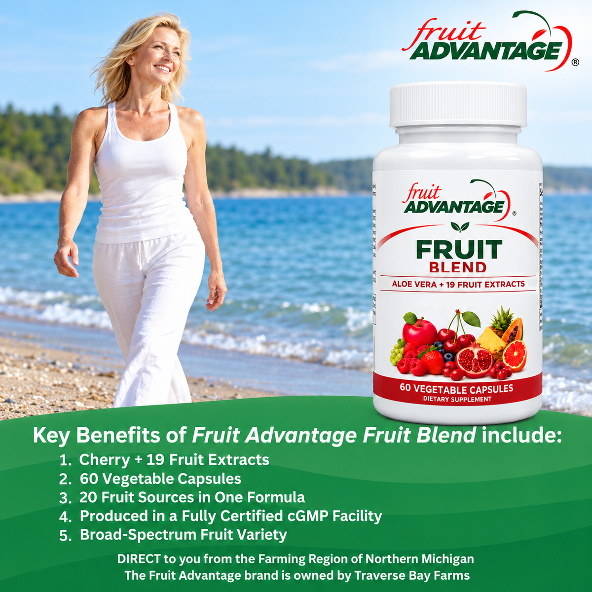 Fruit Advantage Fruit Blend Supplement