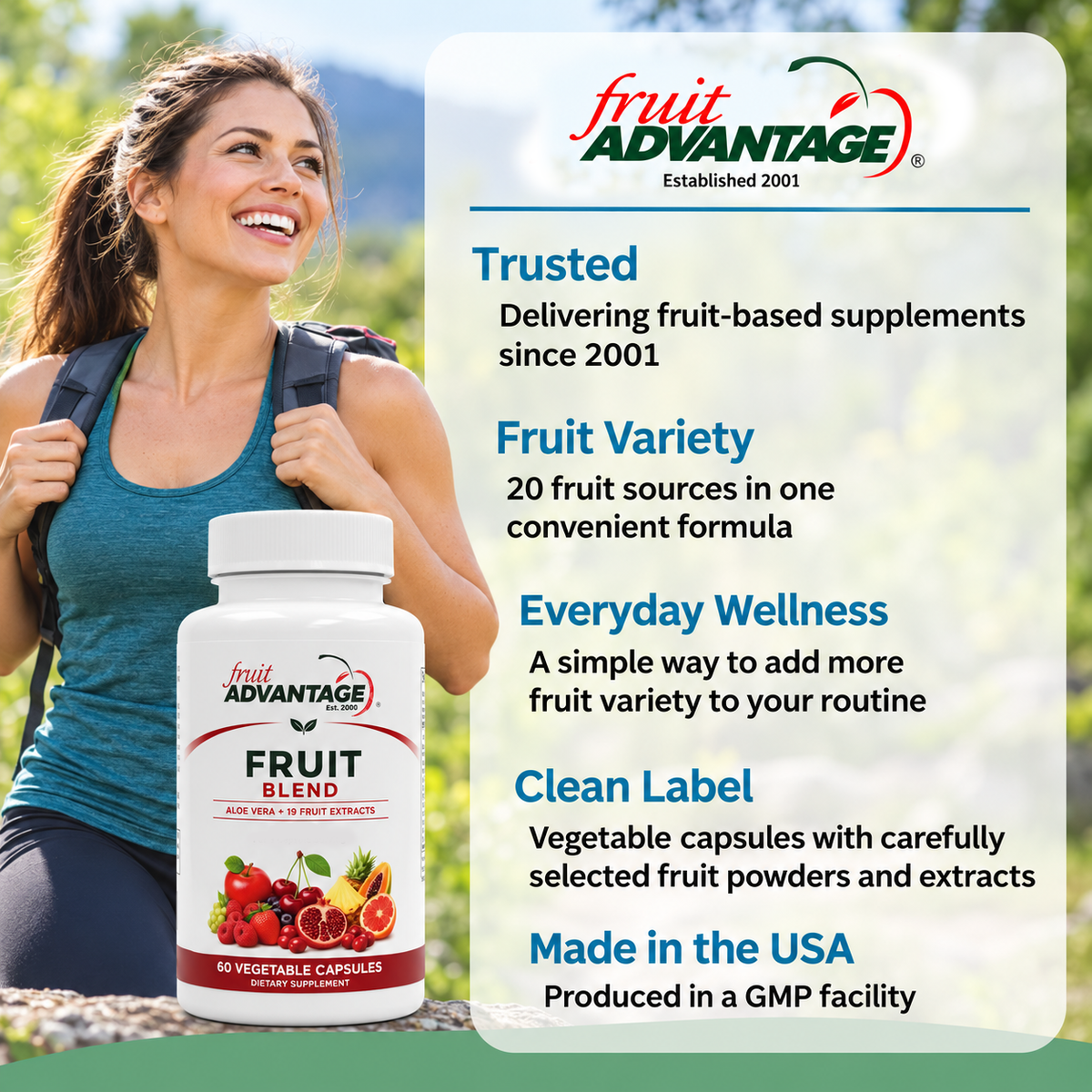 Fruit Advantage Fruit Blend Supplement