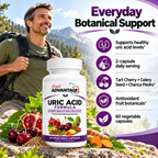 Fruit Advantage Uric Acid Supplement - 60 Capsules