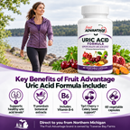 Fruit Advantage Uric Acid Supplement - 60 Capsules