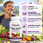 Fruit Advantage Uric Acid Supplement - 60 Capsules