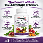 Fruit Advantage Uric Acid Supplement - 60 Capsules